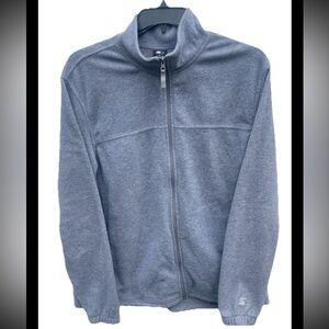 Starter mens zip up fleece jacket